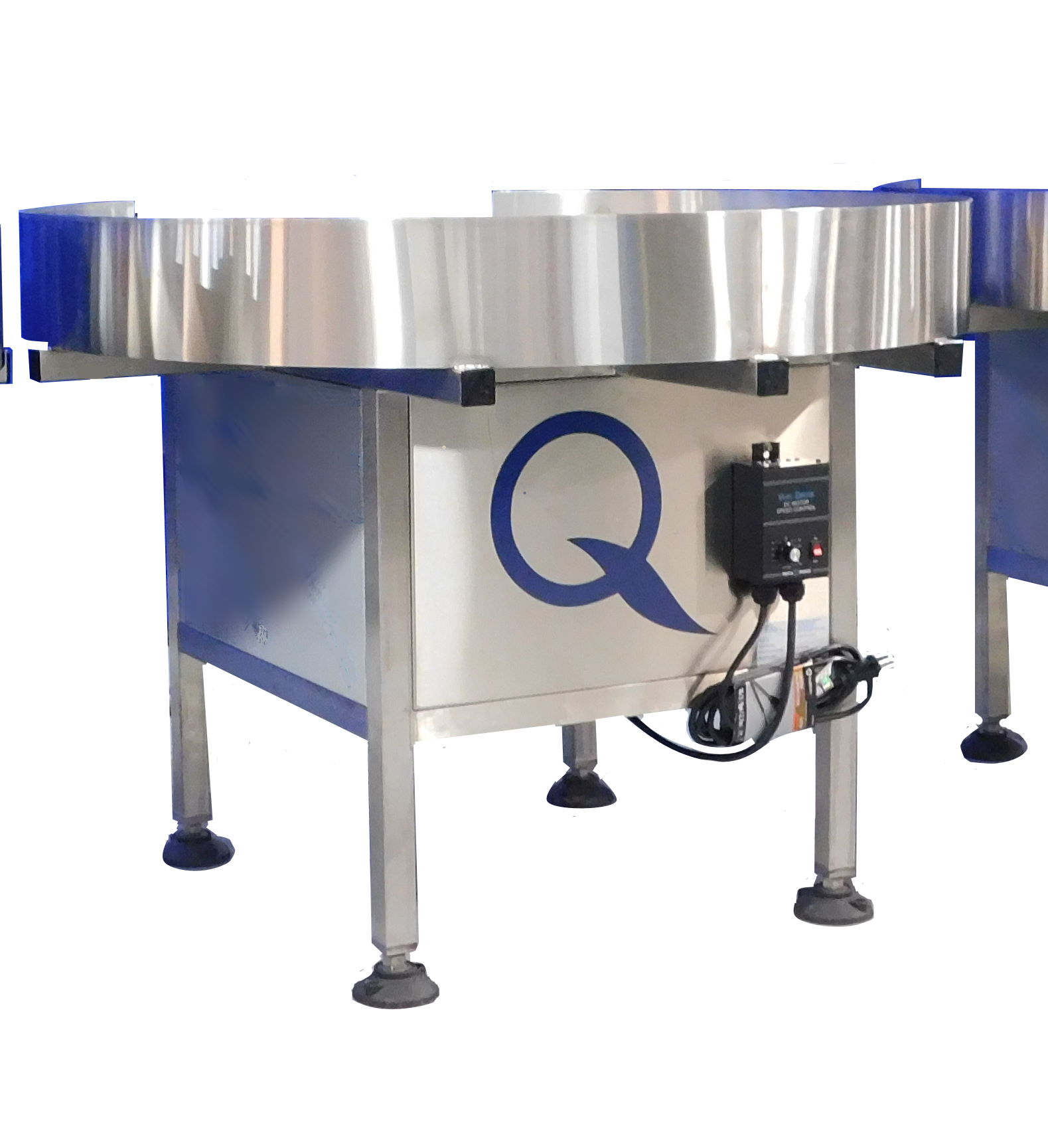 Stainless Steel Accumulating Turntable for Packaging Lines